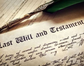 Mẫu di chúc có người làm chứng