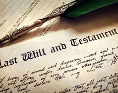 Mẫu di chúc có người làm chứng