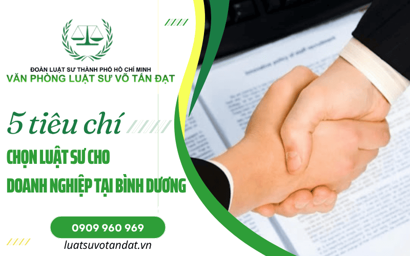 luật sư doanh nghiệp Bình Dương